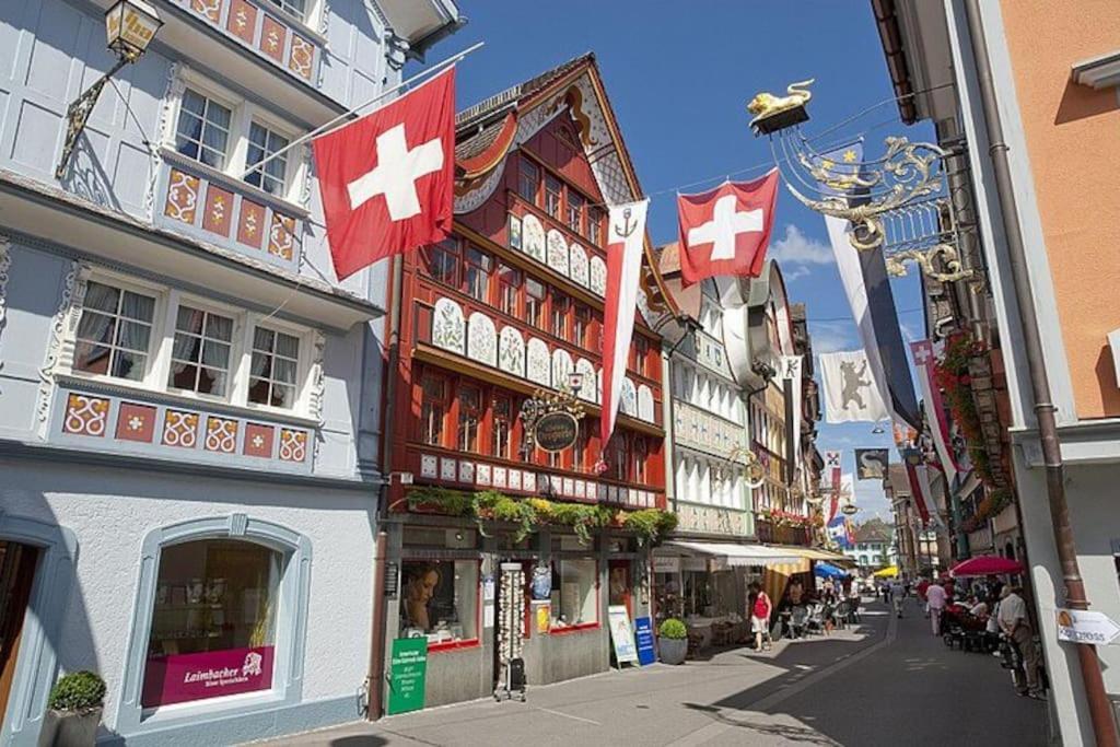 Charmante Und Zentrale Wohnung Am Weiherpark Arbon Esterno foto
