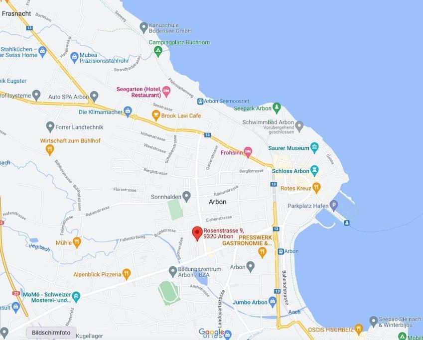 Charmante Und Zentrale Wohnung Am Weiherpark Arbon Esterno foto